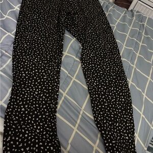 Black and White Patterned Leggins